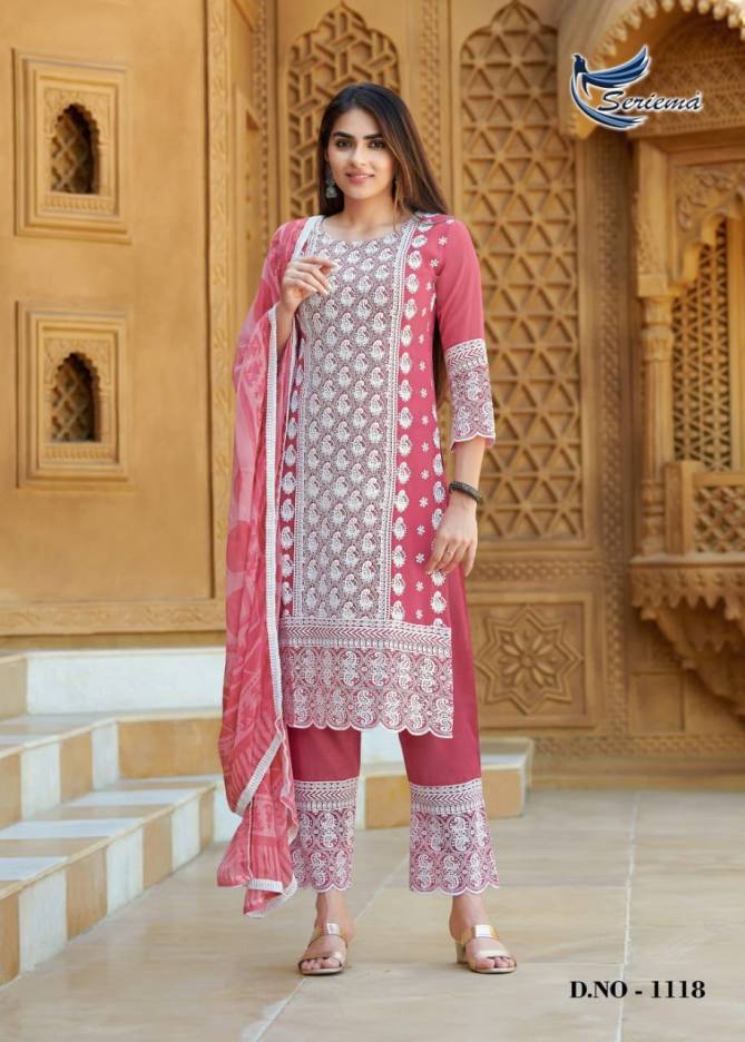 Seriema Kumb Destiny New Exclusive Wear Georgette Ready Made Suit Collection